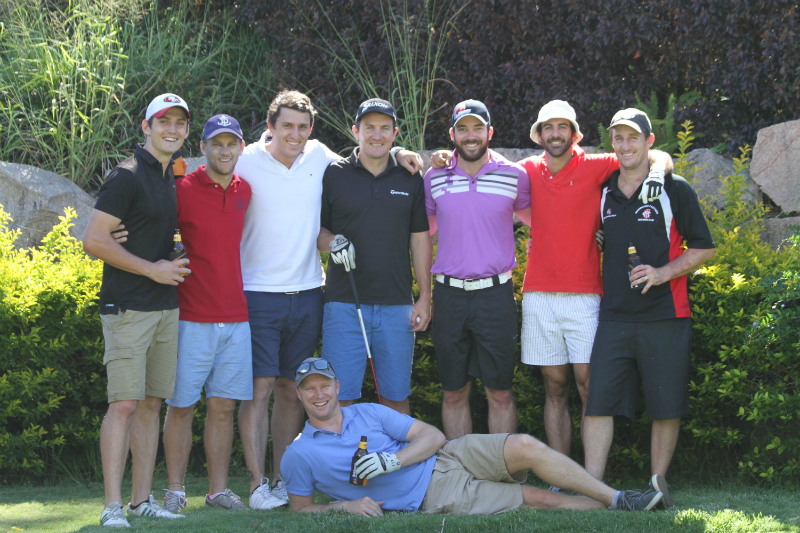Golf group photo